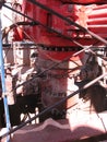 Blow-Out Preventer on Oil Drilling Rig