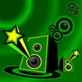 Blow up your Speakers!!! Royalty Free Stock Photo