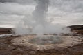 Blow upp geysir Royalty Free Stock Photo