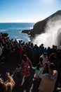 Blowhole of la Bufadora, famous attraction Ensenada