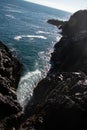 Blowhole of la Bufadora, famous attraction Ensenada