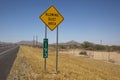 Blowing Dust Sign