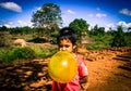 Blowing up the balloon