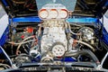 BLown Racing engine Royalty Free Stock Photo