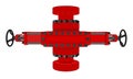 Blowout preventer. Vector