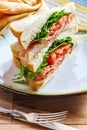 BLT Bacon Lettuce and Tomato Sandwich
