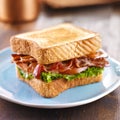 BLT bacon lettuce tomato sandwich