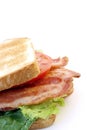 BLT sandwich Royalty Free Stock Photo