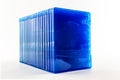 Blu Ray disc boxes. Royalty Free Stock Photo