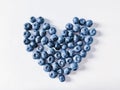Bluberry heart