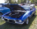 Blue 1970 Pontiac Lemans Sport