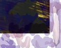Blue Abstract Art Painting.glow white silver glitter,abstract background convex lines, convex diagram