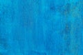 Blue abstract background. Old rusty metal surface, rough texture Royalty Free Stock Photo