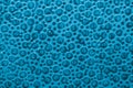 Blue abstract background. rubber texture close up. plastic surface macro Royalty Free Stock Photo