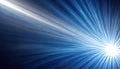 A blue abstract background with a shaft of light going through it Royalty Free Stock Photo