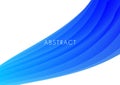 Blue abstract background vector