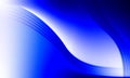 Blue Abstract background. wavy shaded curve and blur effect with strips.