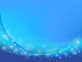 Blue abstract backgrounds wave star Royalty Free Stock Photo