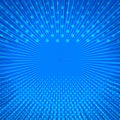 Blue abstract comic background Royalty Free Stock Photo