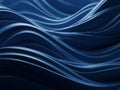 Blue abstract elegant wavy background with smooth modern lines Royalty Free Stock Photo