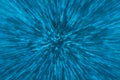 Blue abstract explosion lights background Royalty Free Stock Photo