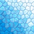 Blue abstract geometrical background