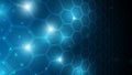 blue abstract hexagon net technology background,futuristic hexagon tech background,cyberspace technology background,3d innovative