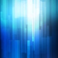 Blue abstract lines business vector background. Royalty Free Stock Photo