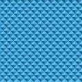 Blue abstract relief pyramid texture seamless pattern Royalty Free Stock Photo
