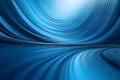 Blue abstract smooth curved shapes background for website header and print design Royalty Free Stock Photo