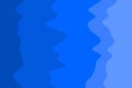 Blue Abstract Stacked Aqua Fluid Waves Background Illustration Design