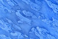 Blue abstract stucco texture pattern, plaster wall background Royalty Free Stock Photo