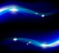 Blue abstract stylish fantasy background