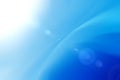 Blue abstract sunshine background