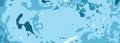 Blue abstract water drizzle vector background with organic wavy lines with copy space Royalty Free Stock Photo