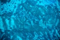 Blue abstract water surface, top view Royalty Free Stock Photo