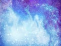 Blue abstract white clouds background