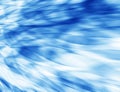 Blue abstraction waves background