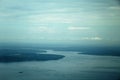 Blue Aerial Oceanscape