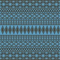 Blue African texture