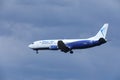 Blue Air Boeing 737-400 YR-BAO Royalty Free Stock Photo