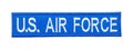 Air Force Patch Royalty Free Stock Photo