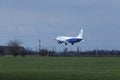 Blue Air Boeing 737-400 YR-BAO Royalty Free Stock Photo