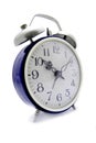 Blue alarm clock Royalty Free Stock Photo