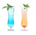 Blue alcohol cosmopolitan martini cocktails drinks