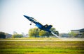 Blue Angel Fighter Jet Royalty Free Stock Photo