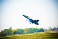 Blue Angel Fighter Jet Royalty Free Stock Photo