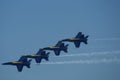 Blue Angels air display team Royalty Free Stock Photo