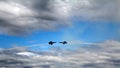 Blue Angels Close Pass Royalty Free Stock Photo