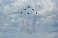 Blue Angels formation Royalty Free Stock Photo